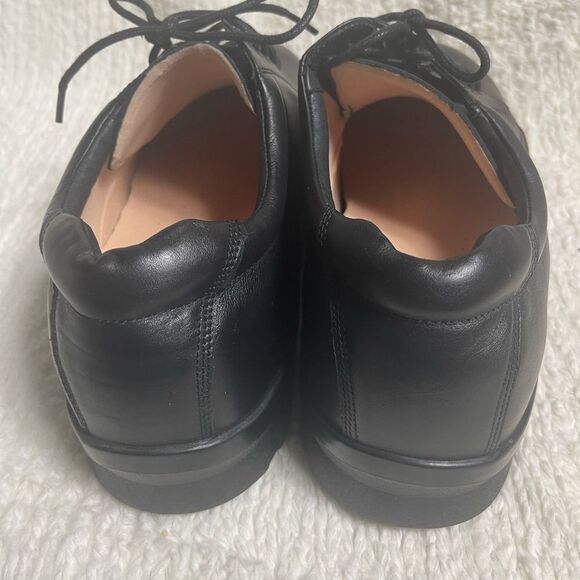 Apex Men’s conform classic Oxford Dress shoes leather Black SZ14W. main image 8
